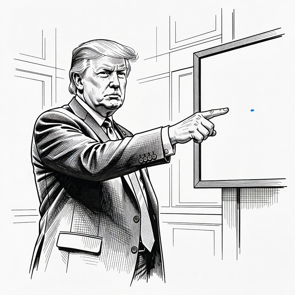 Illustration for: Trump Criticizes NATO Ahead of Ankara Summit, Calling U.S. Support "Ridiculous"