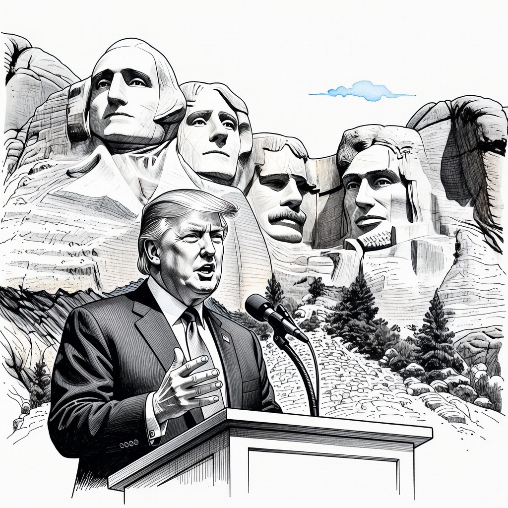 Illustration for: Republican Leaders Warn of Socialist Influence as Nation Marks 250th Anniversary