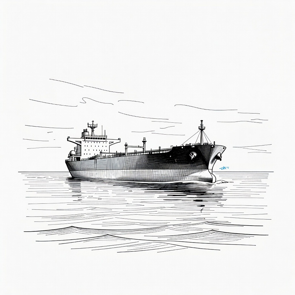 Illustration for: Oil Prices Rise Following Missile Attacks on Tankers in Strait of Hormuz