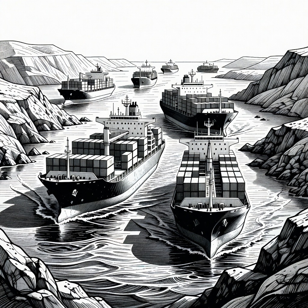 Illustration for: U.S. Military Strikes Iranian Coastline as Geopolitical Tensions Impact Global Markets
