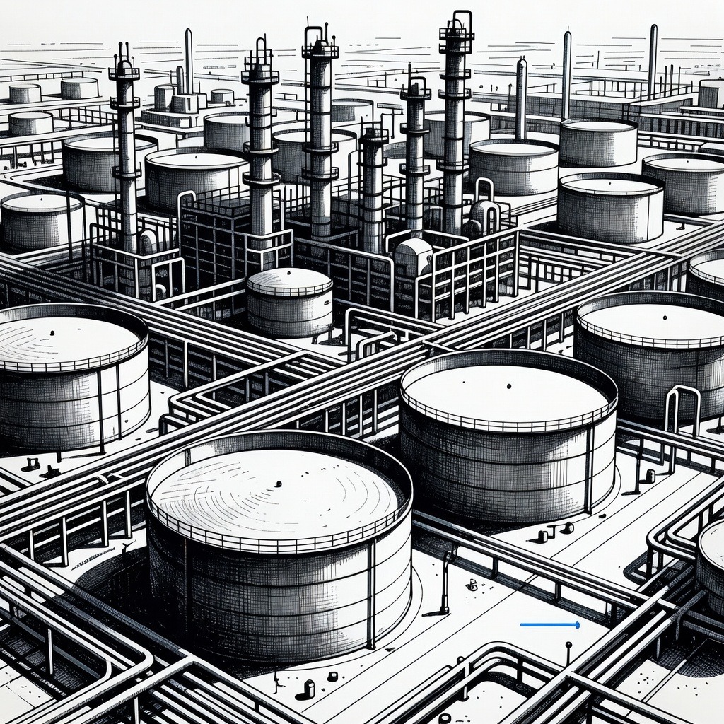 Illustration for: Ukrainian Drone Campaign Targets Russian Refineries and Maritime Networks