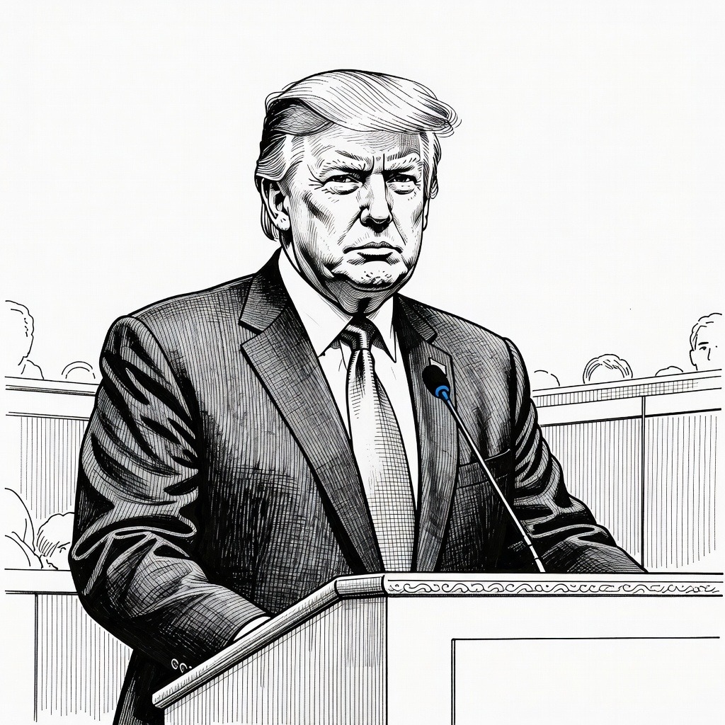 Illustration for: NATO Summit in Ankara Focuses on Defense Spending, Global Security, and US Relations
