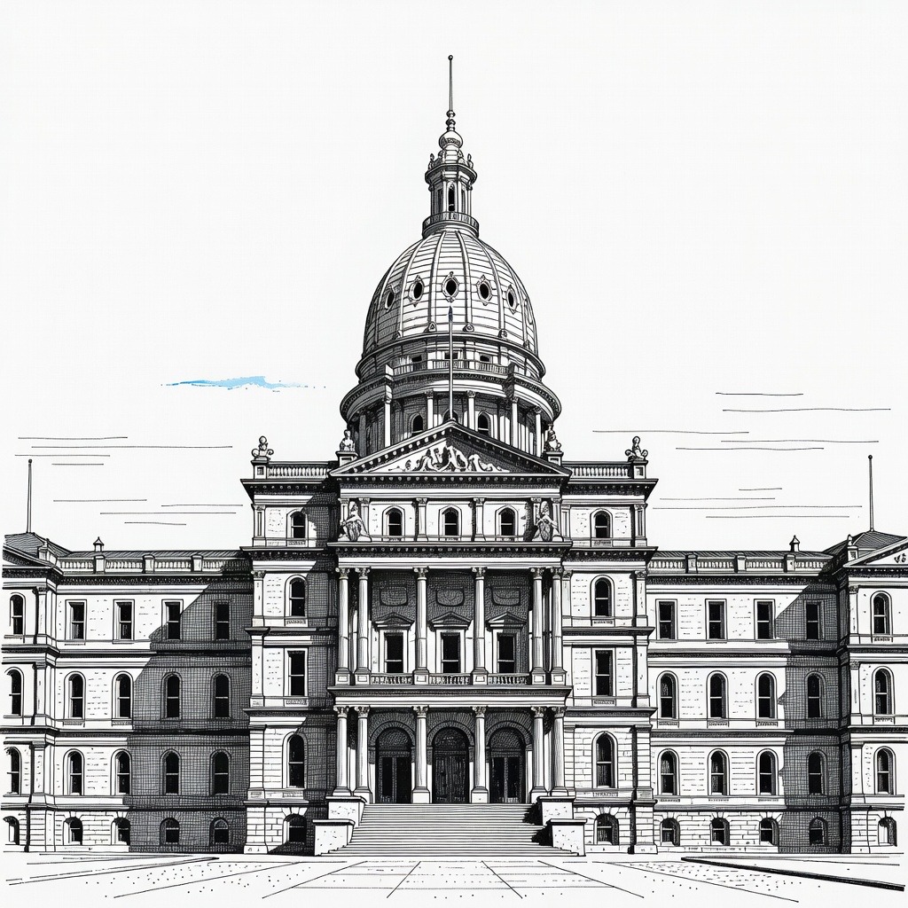 Illustration for: Moderate Haley Stevens Leads Progressive Abdul El-Sayed in Michigan Democratic Senate Primary Poll