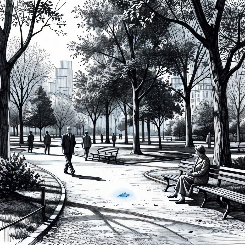 Illustration for: Federal Commission Reviews Proposed Security Fencing for Lafayette Park and New Visitor Screening Center