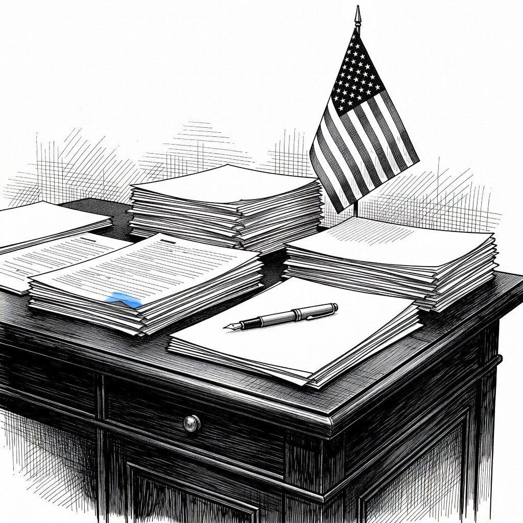 Illustration for: Trump Administration Restores Broader Public Charge Rule for Green Card Applicants