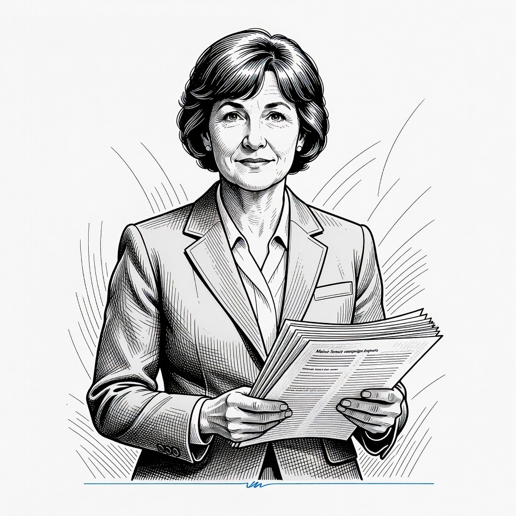Illustration for: Platner exit leaves Maine Democrats with Senate fundraising gap