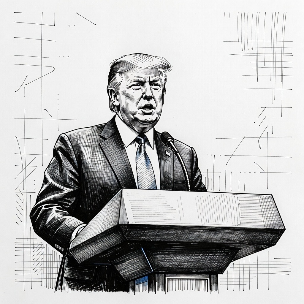 Illustration for: White House Releases Election Integrity Documents Following Address by Trump