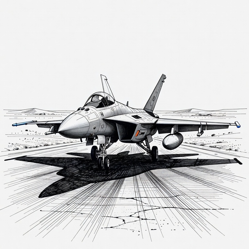Illustration for: US Launches Retaliatory Airstrikes Following Iranian Attack in Jordan That Killed Two Service Members
