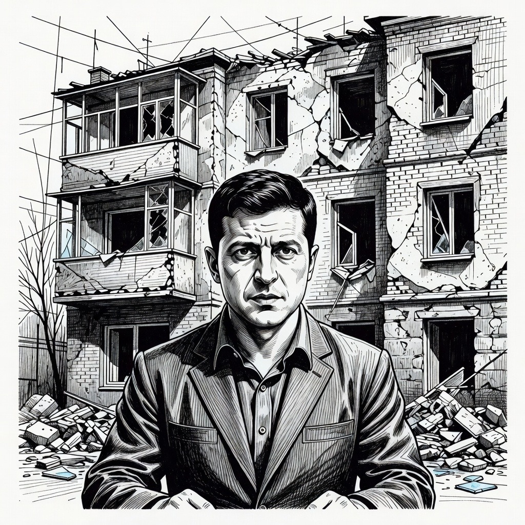 Illustration for: Overnight Russian Missile and Drone Strikes on Kyiv Leave One Dead and 16 Injured