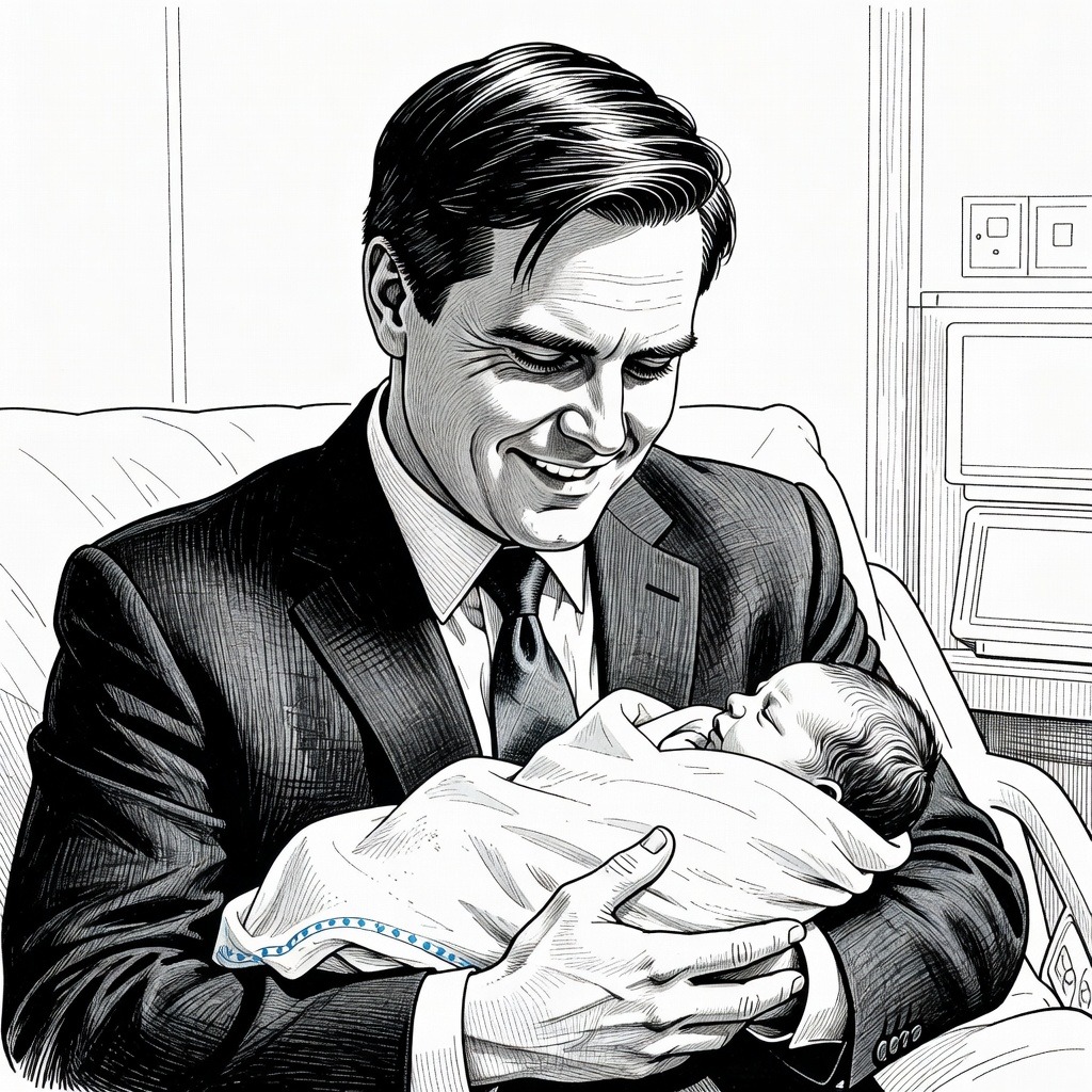 Illustration for: Vice President JD Vance and Wife Usha Announce Birth of Fourth Child