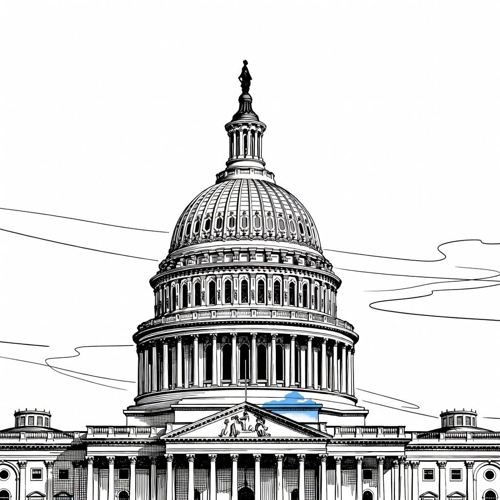 Illustration for: House Republicans Push "Save America Act" Amid Senate Hurdles and Internal Divisions