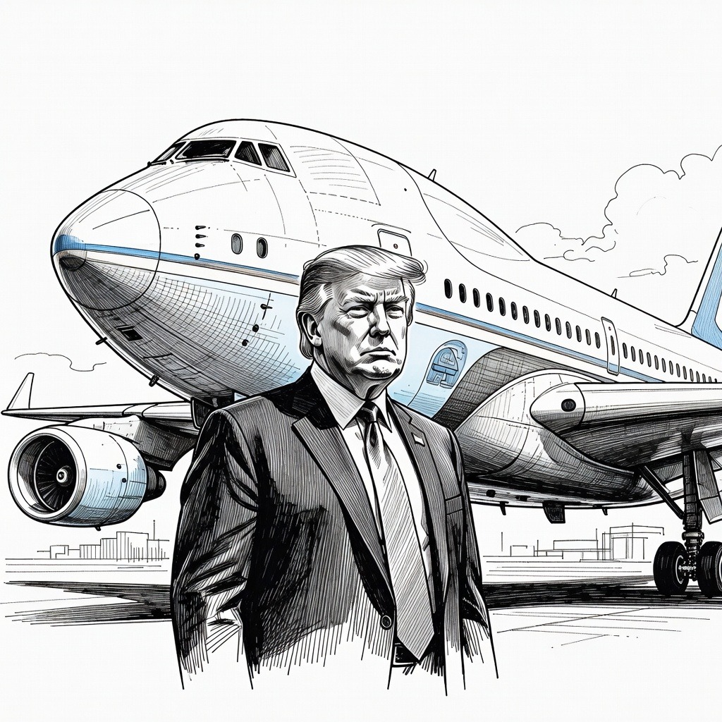Illustration for: New Air Force One Jet to Undergo Security Upgrades