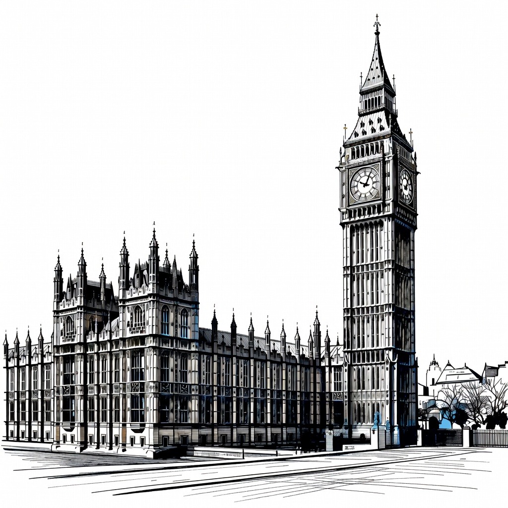 Illustration for: New UK Prime Minister Appoints Finance Minister and Announces Electricity Tax Cut