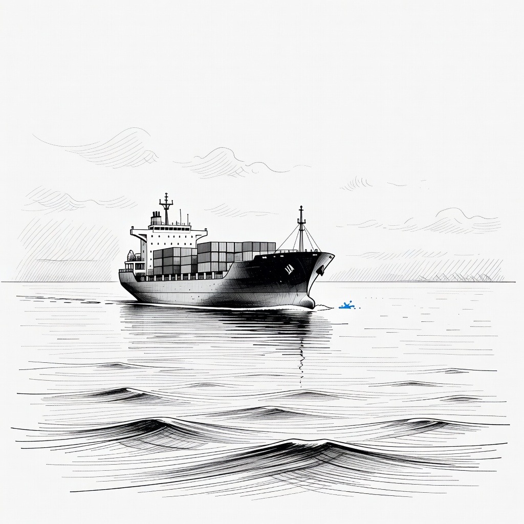 Illustration for: Shipping Traffic Declines in Strait of Hormuz and Red Sea Amid Growing Maritime Threats