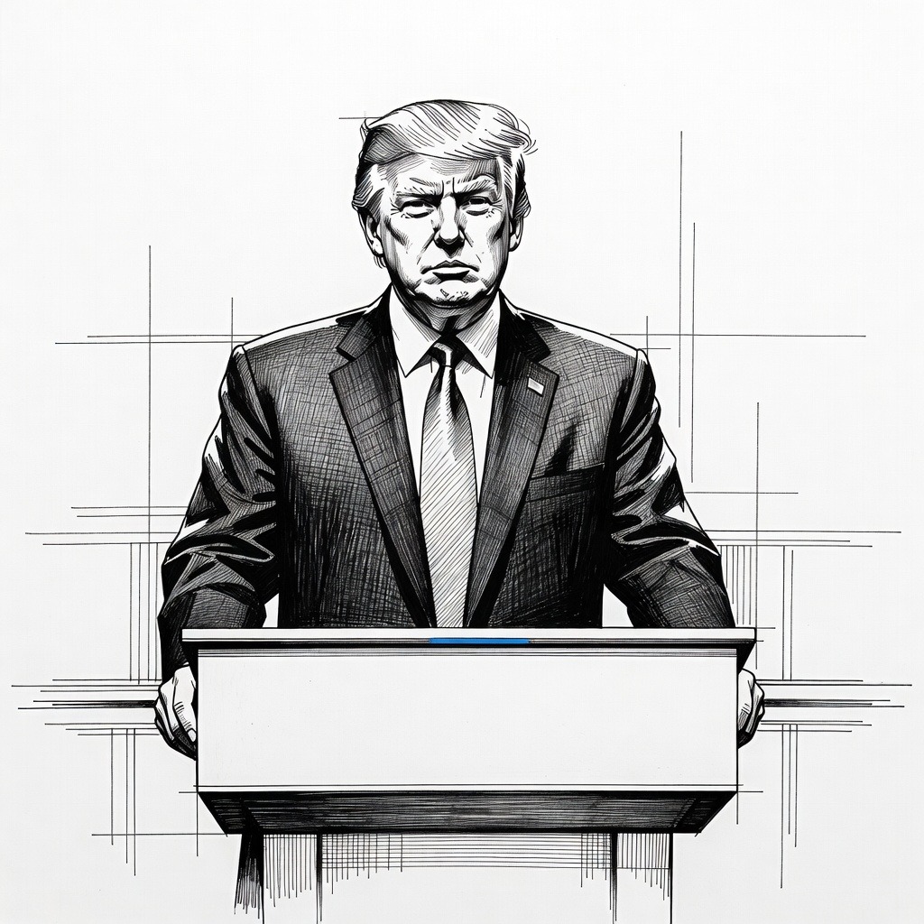 Illustration for: US Announces Phased Tariffs on Imported Generic Drugs to Boost Domestic Production