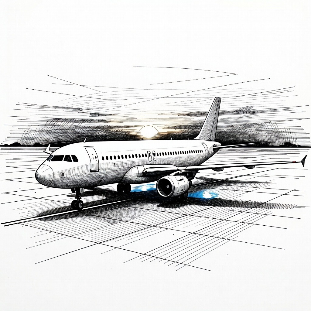 Illustration for: Southwest and American Airlines Trim Forecasts Over Surging Fuel Expenses