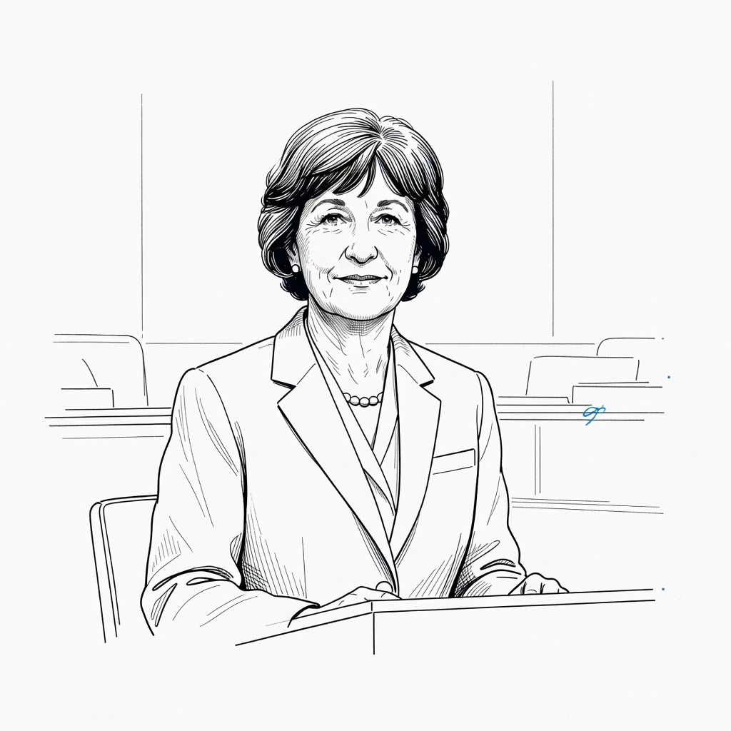 Illustration for: Maine Democrats Convene to Choose New Senate Nominee to Challenge Susan Collins