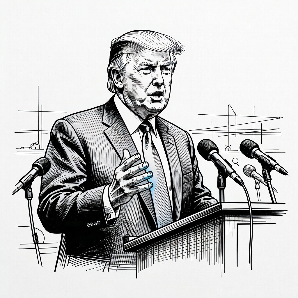 Illustration for: Trump Conditions Saudi Nuclear Deal on Abraham Accords Amid Questions Over Terms