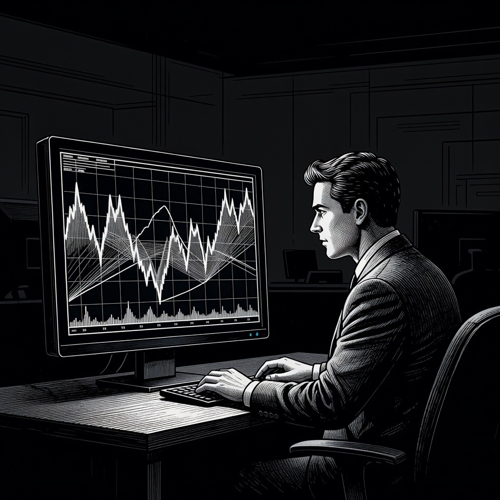Illustration for: Apple and Amazon Prepare to Report Quarterly Earnings Amid Stock Market Volatility