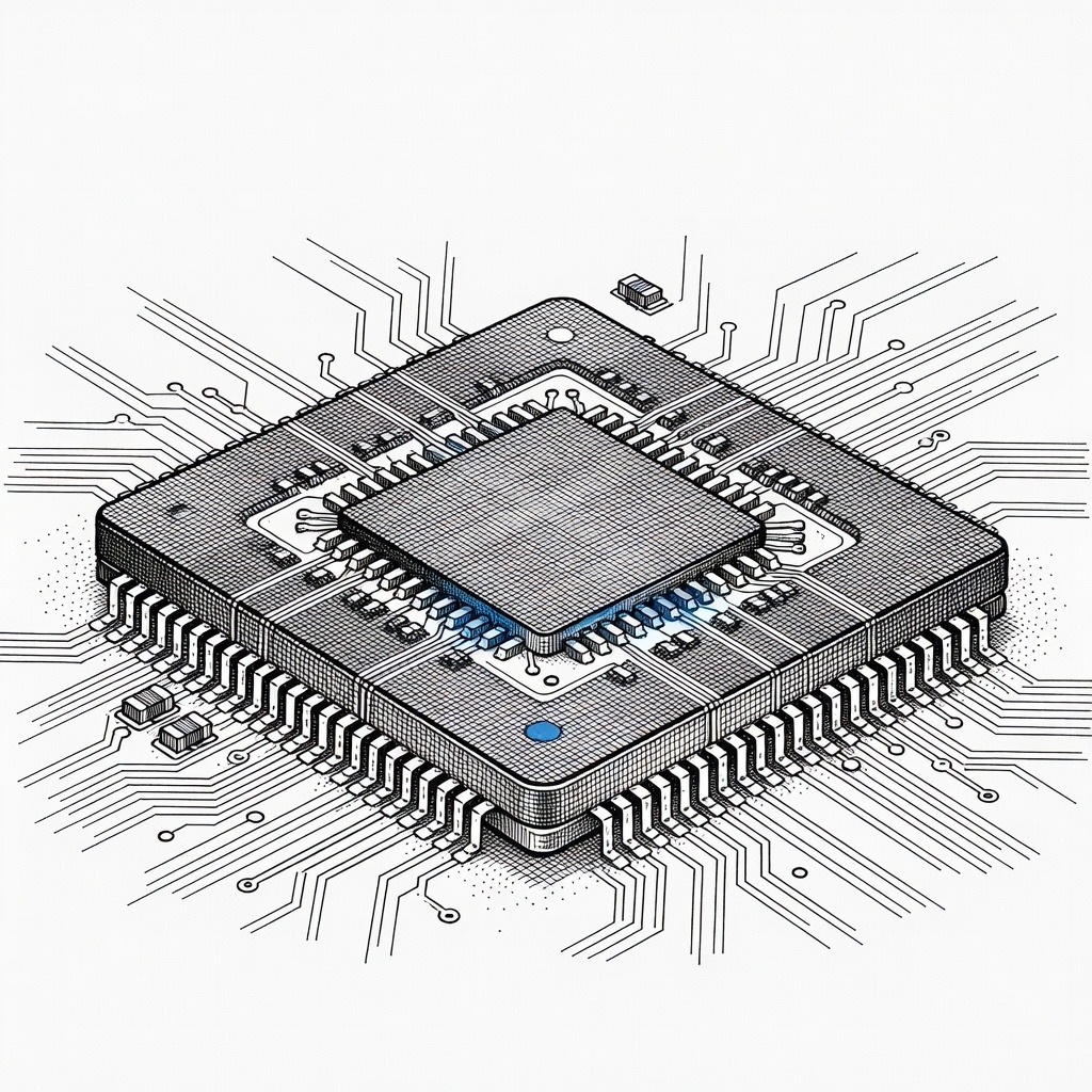 Illustration for: Global Semiconductor and Tech Stocks Surge Following Strong Earnings Reports