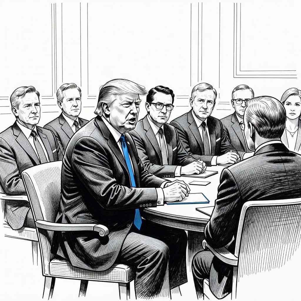 Illustration for: Trump States U.S. Has Not Agreed to Grant Patriot Missile Licenses to Ukraine