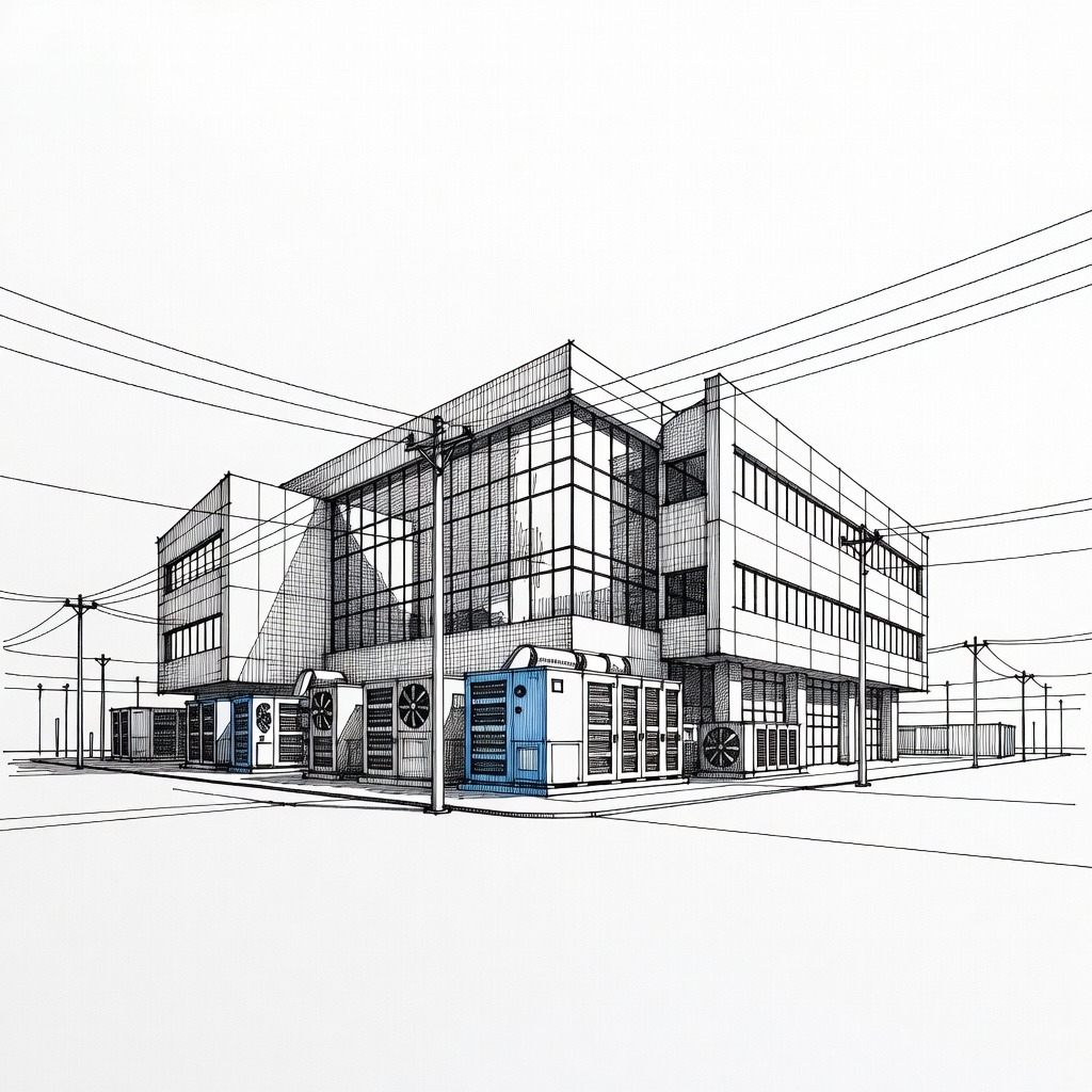Illustration for: US Data Center Expansion Faces Regulatory Scrutiny and Public Opposition