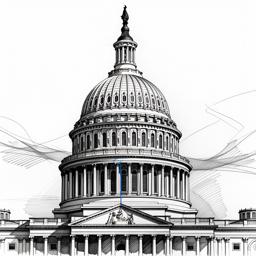 Illustration for: Acting Attorney General Todd Blanche Rescinds $1.8 Billion Fund Amid Confirmation Pressure