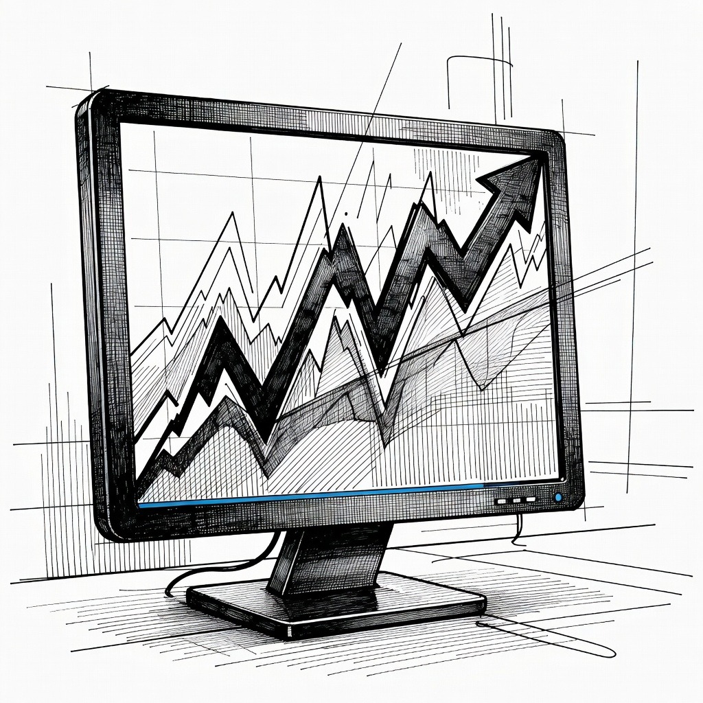 Illustration for: Palantir Shares Rise 12 Percent Following Strong Second-Quarter Earnings