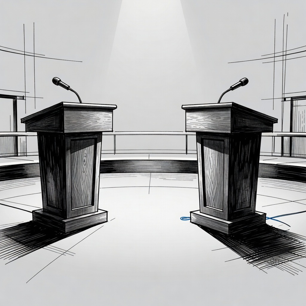 Illustration for: Massachusetts Democratic Senate Candidates Clash Over Party Leadership, Policy, and Personal Records