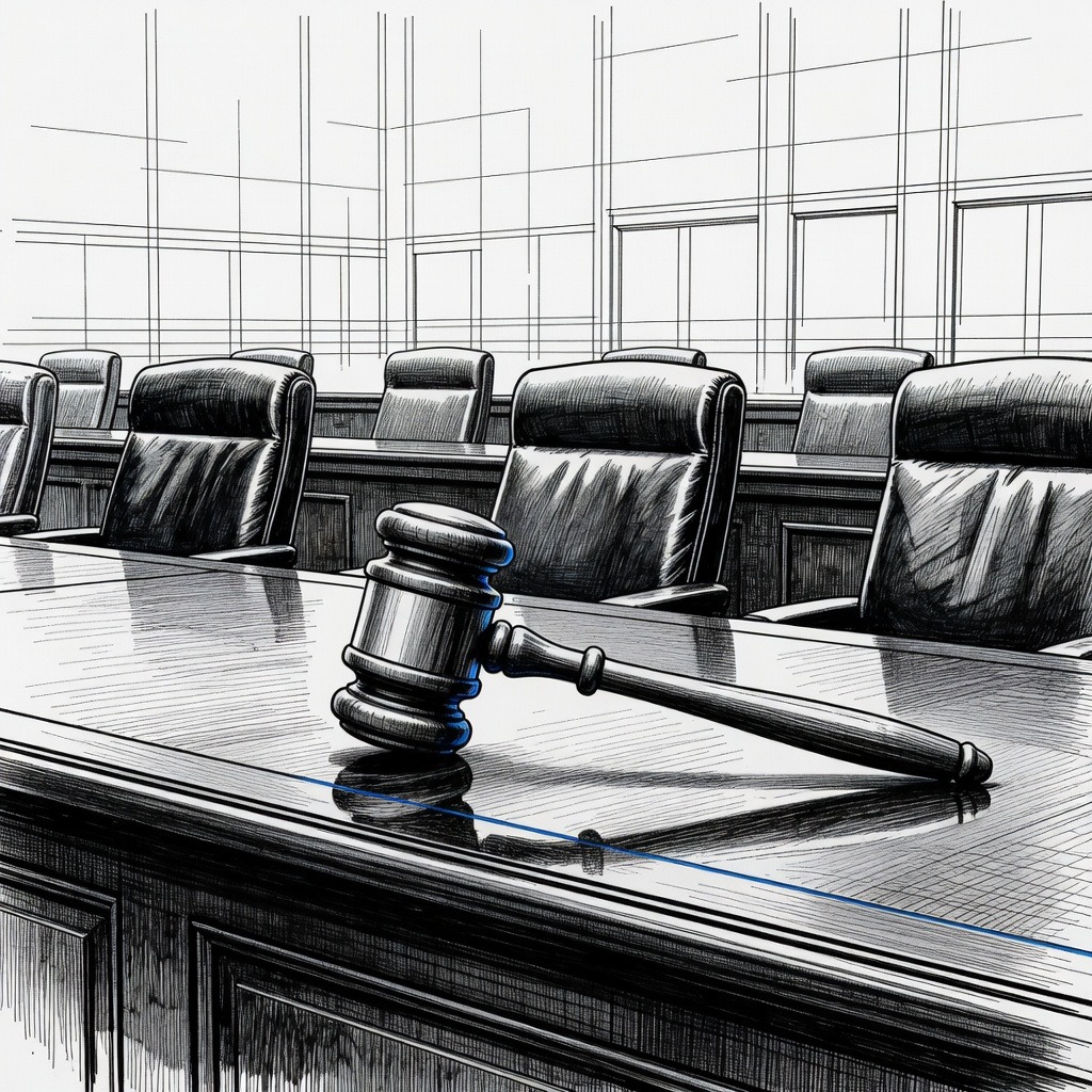 Illustration for: Senate Committee Advances Todd Blanche’s Attorney General Nomination Amid Opposition From Susan Collins