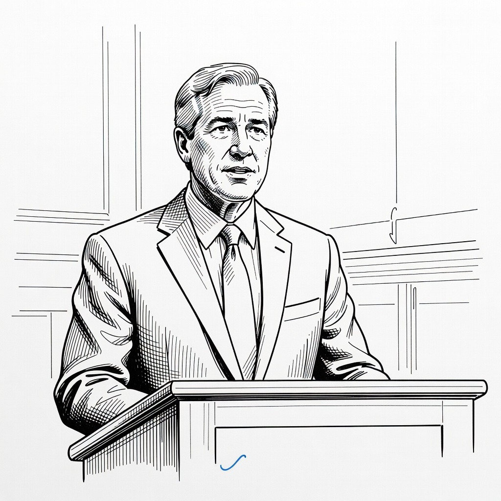 Illustration for: Bank Executives Warn of Market Leverage Following Hedge Fund Liquidation