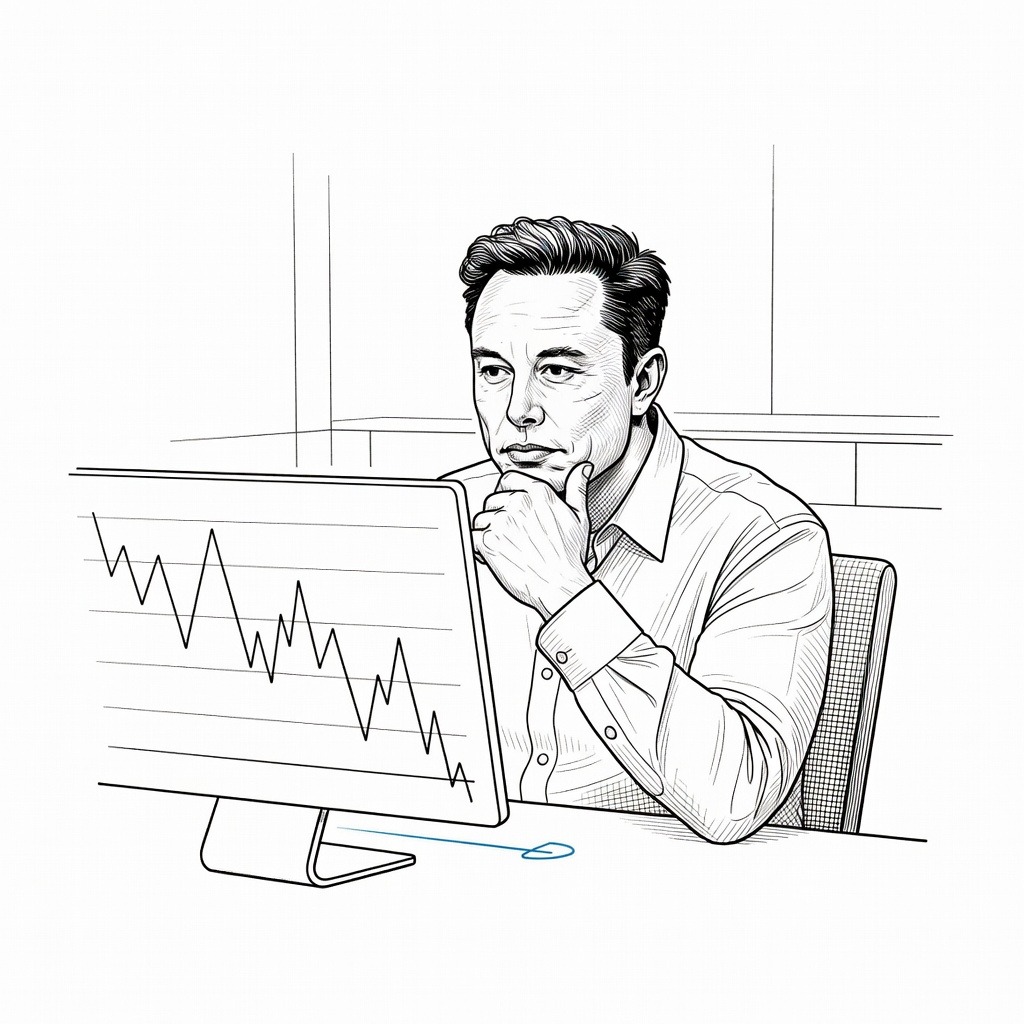 Illustration for: SpaceX Stock Faces Pressure as First Share Lockup Expires Following Earnings Report