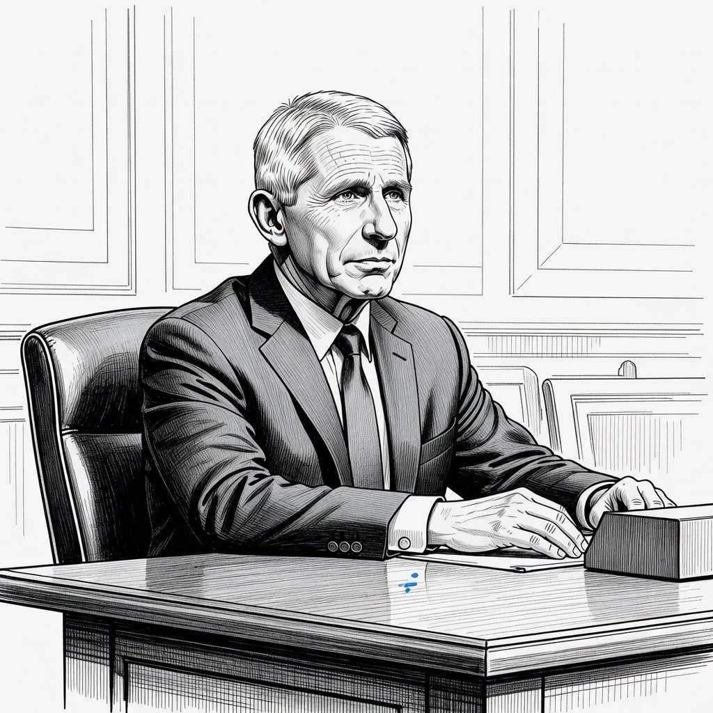 Illustration for: Senate Panel Votes to Recommend Contempt of Congress Charge for Anthony Fauci