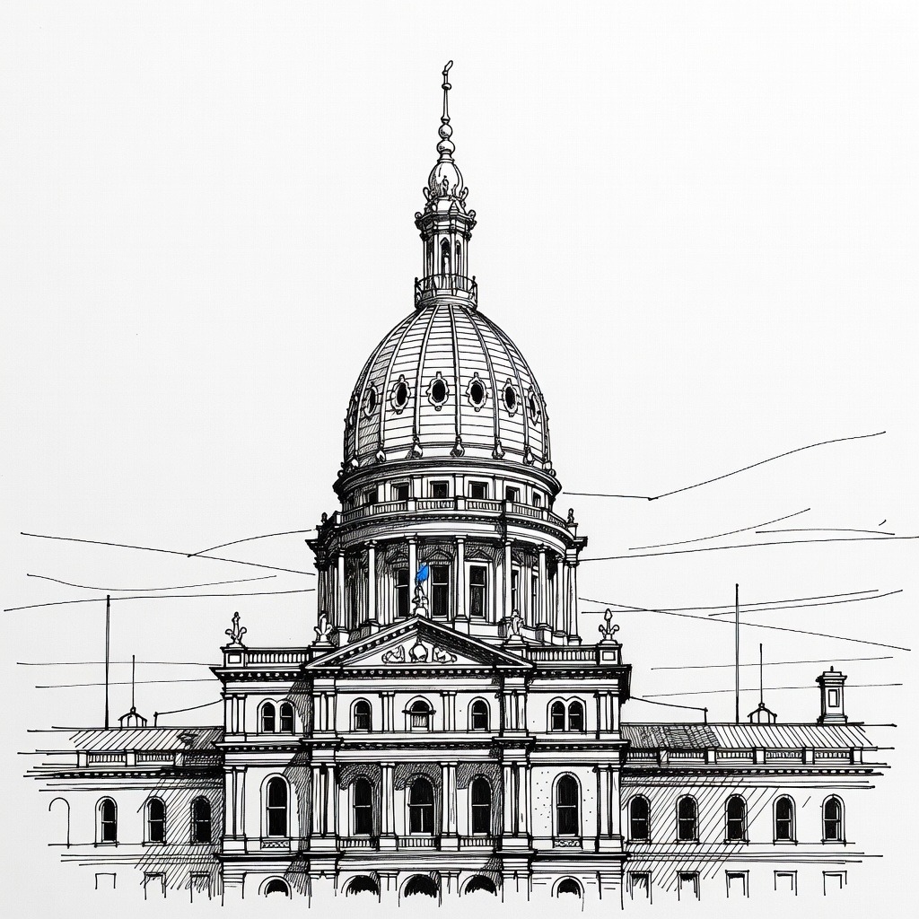 Illustration for: Abdul El-Sayed Wins Democratic Primary for Michigan Senate Seat