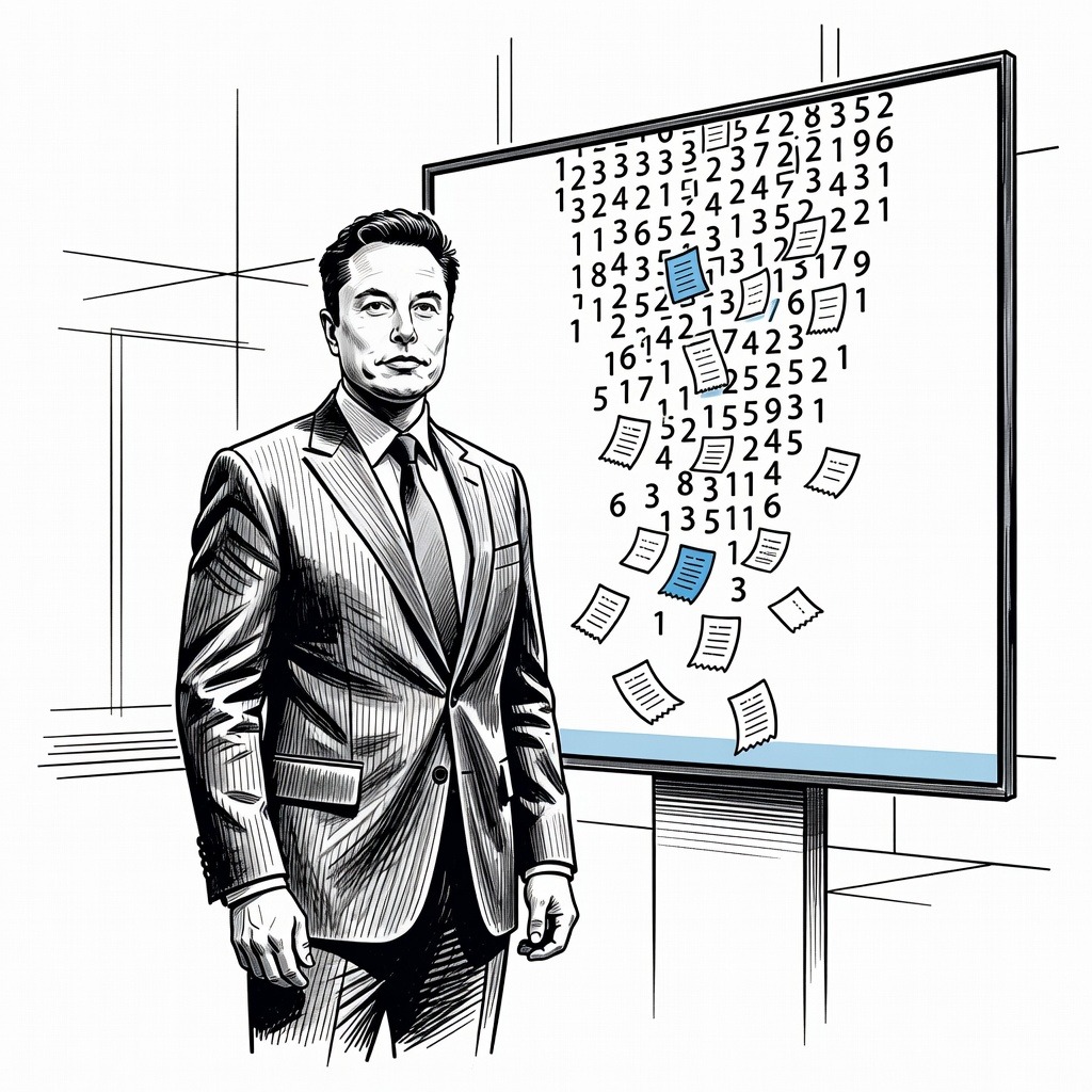Illustration for: Watchdog Report Questions DOGE's Federal Savings Claims