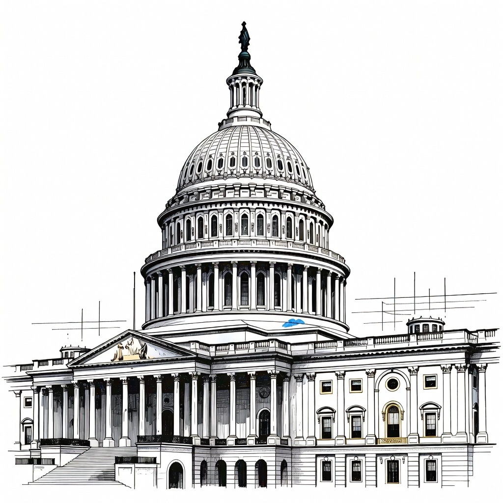 Illustration for: Senate Approves Short-Term Funding Bill and Adjourns Without Passing Voting Measures
