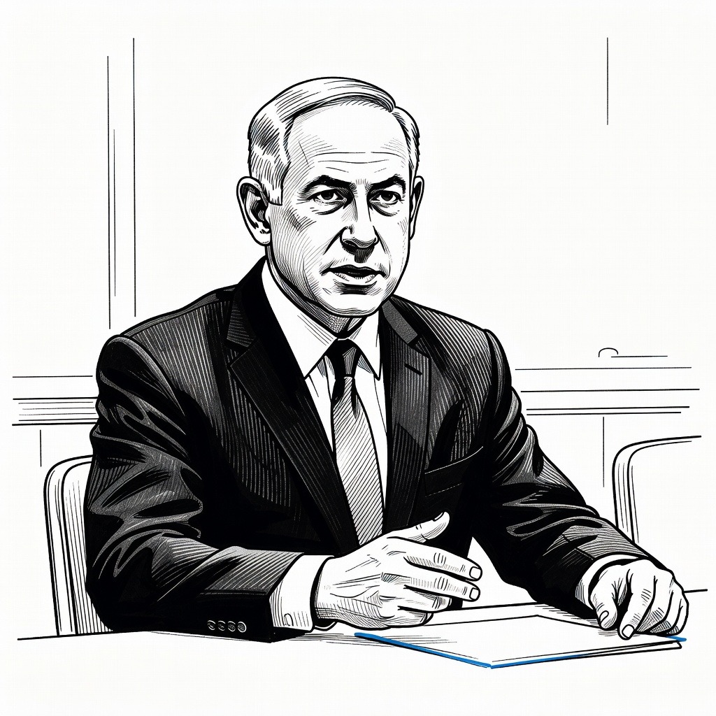 Illustration for: Israeli Prime Minister Rejects U.S.-Backed Gaza Peace Plan Over Disarmament Demands