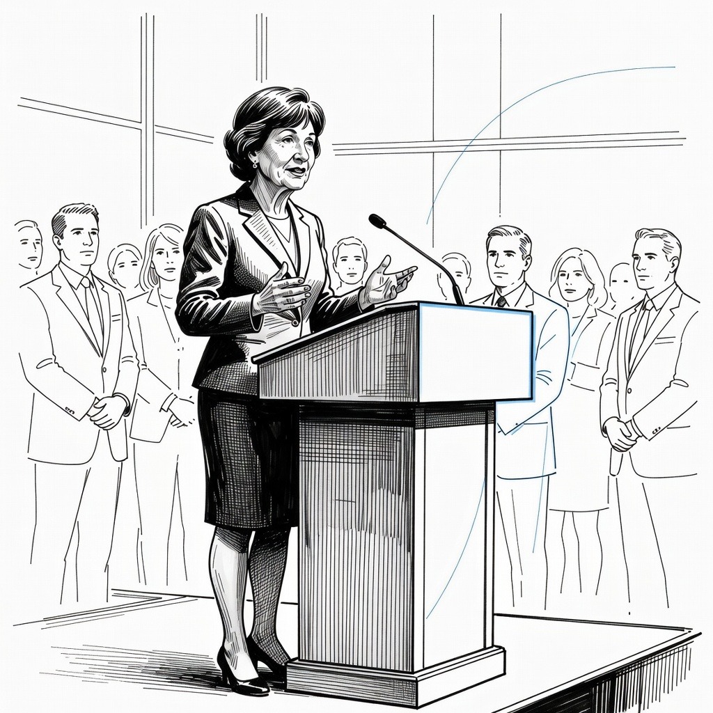 Illustration for: Democratic Nominee Troy Jackson Challenges Incumbent Susan Collins in Maine Senate Race