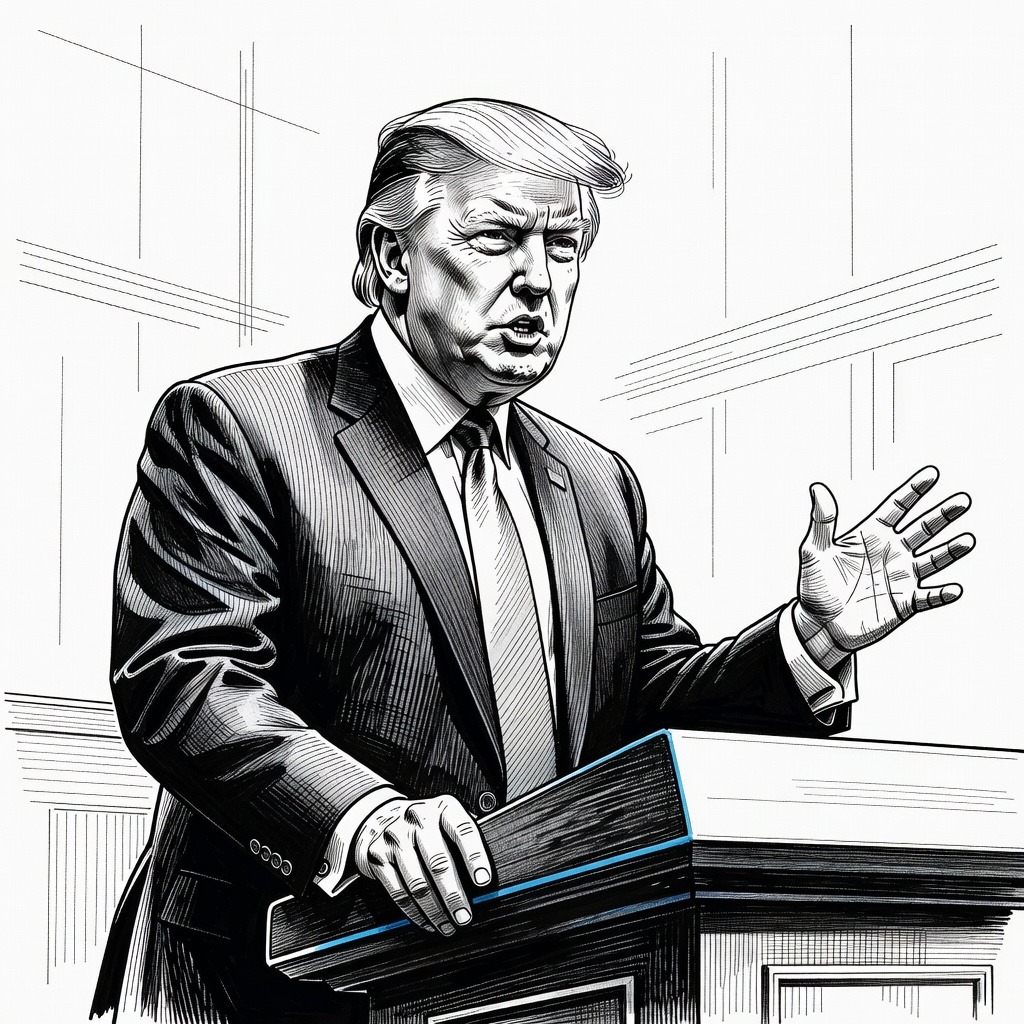 Illustration for: US and Iran Exchange Compensation Demands Amid Strait of Hormuz Standoff
