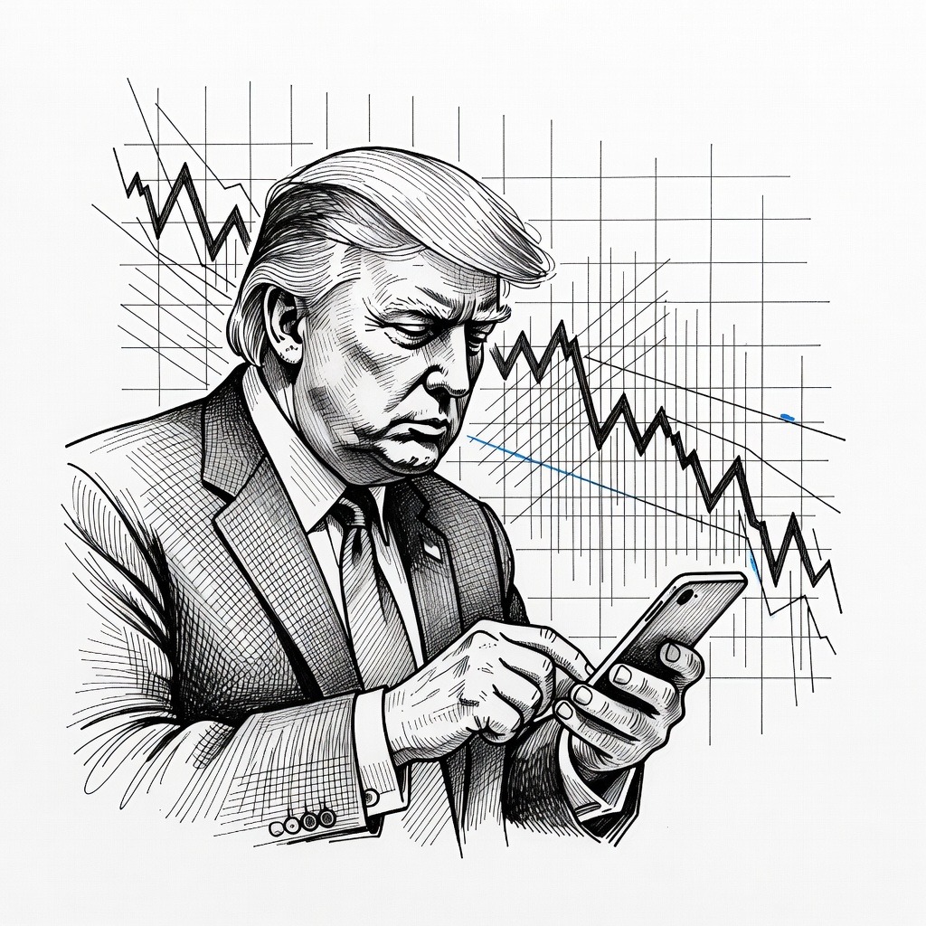Illustration for: Trump Media Reports $238 Million Loss and Defends Paid Post-Access Service