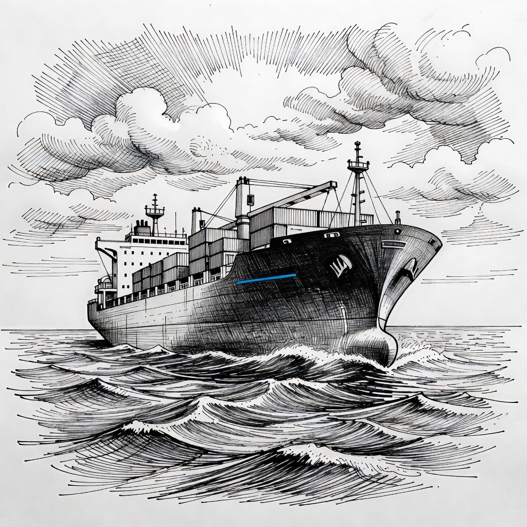 Illustration for: Russia Warns of Retaliation Against Western Shipping Amid Escalating Maritime Tensions