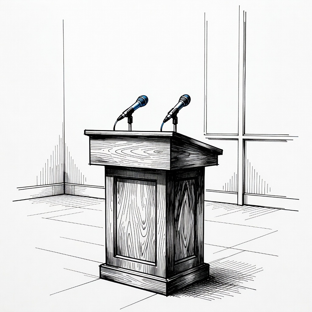 Illustration for: White House Press Secretary Karoline Leavitt to Resign
