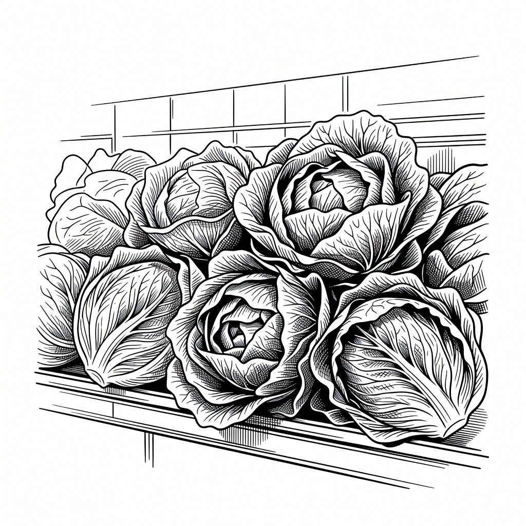 Illustration for: Lettuce Prices Plunge by Record 16.4 Percent Following Cyclospora Outbreak