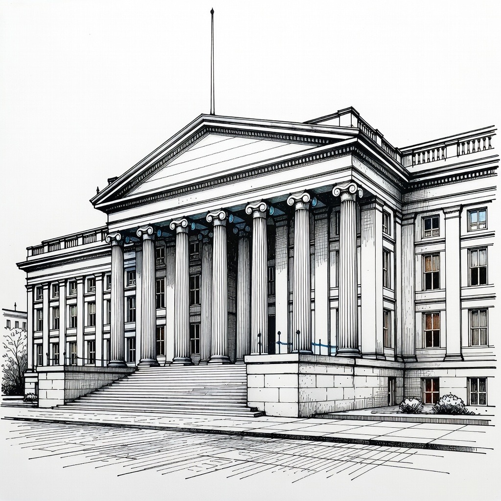 Illustration for: U.S. Budget Deficit Reaches Over Five-Year High of $432 Billion in July