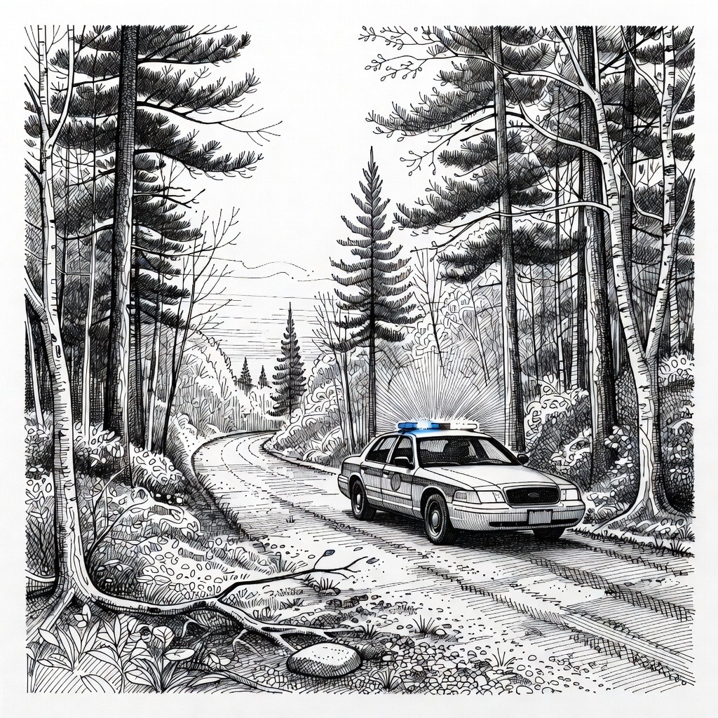 Illustration for: Six Dead, Including Suspect, After Multi-Scene Shootings in Northern Michigan