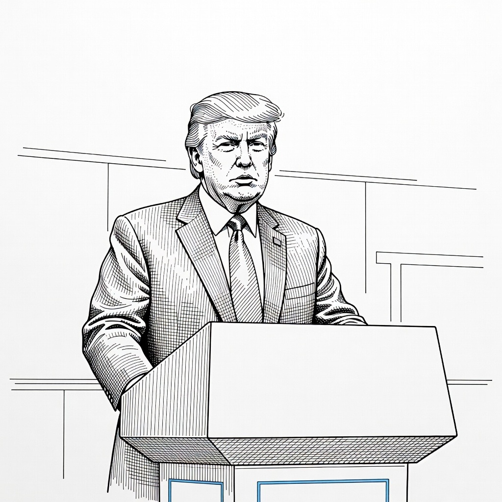 Illustration for: U.S.-Iran Negotiation Window Expires Amid Shipping Halts and Trump's Warning to Oman