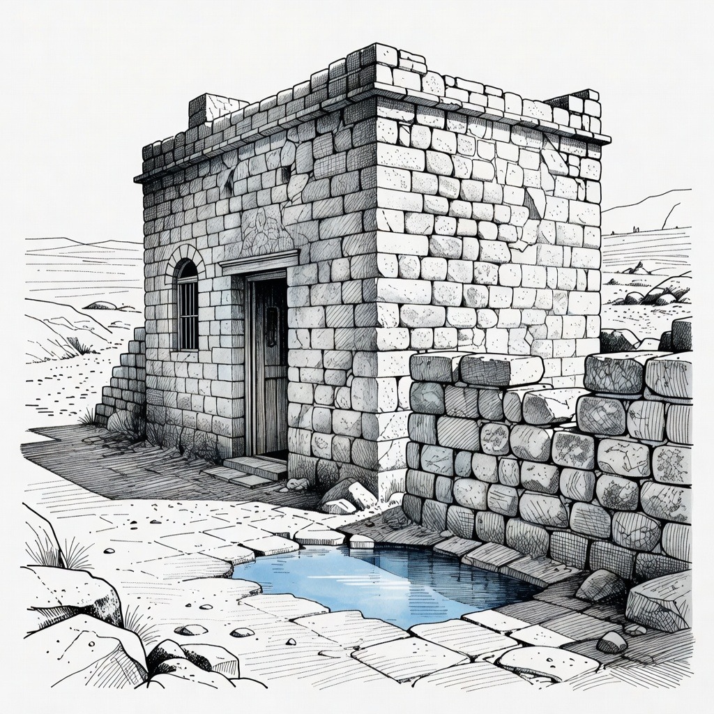 Illustration for: Palestinian-American Returns to West Bank Home Following Settler Siege