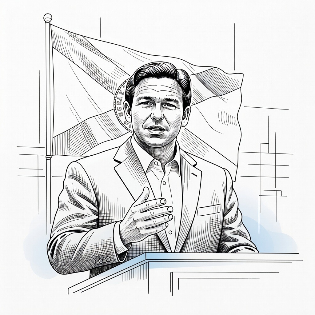 Illustration for: Voters Cast Ballots in Florida, Alaska, and Wyoming Primaries
