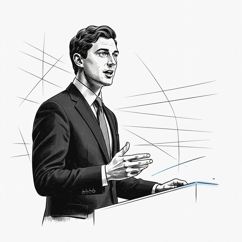 Illustration for: Senator Jon Ossoff and White House Exchange Criticism Over Campaign Comments
