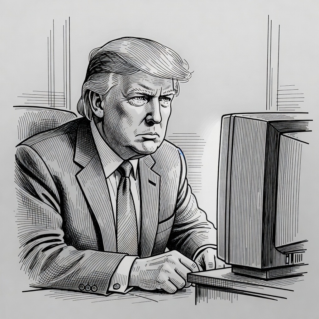 Illustration for: Trump-Endorsed Candidates and Establishment Favorites See Defeats in State Primaries